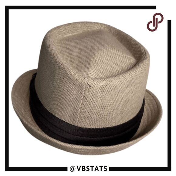 Who Ced Men's Fedora Hat with Black Band Khaki Size XL - Picture 2 of 6